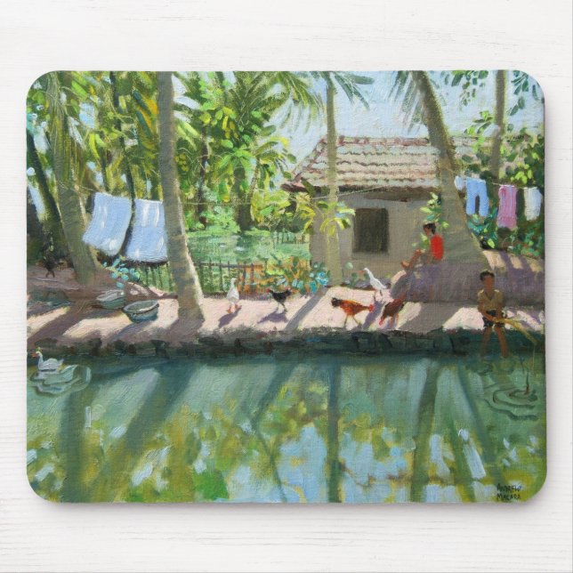 Backwaters India Mouse Mat (Front)