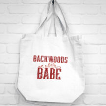Backwoods Babe Typography