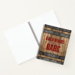 Backwoods Babe Whiskey Keg Bullet Journal