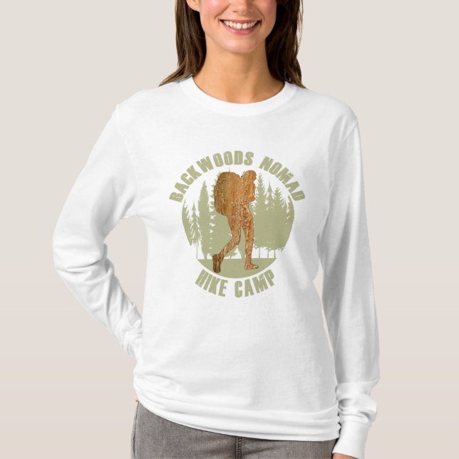 Backwoods Nomad Hike Camp T-Shirt (Front)