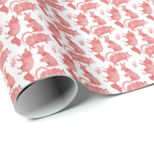 Backyard Animals Holiday Wrapping Paper
