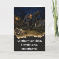 Backyard Astronomer Misses His Own Birthday