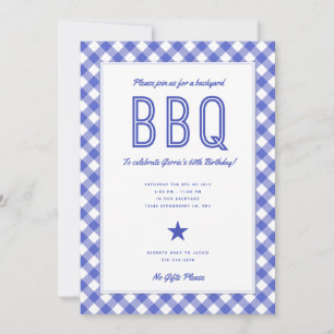 Backyard BBQ   Barbecue Party Invitation