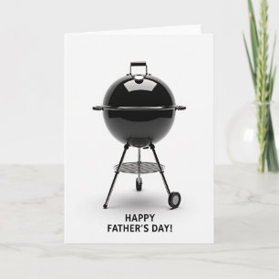 Backyard Bbq Fathers Day Card