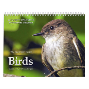 Backyard Birds Calendar 5th in Series