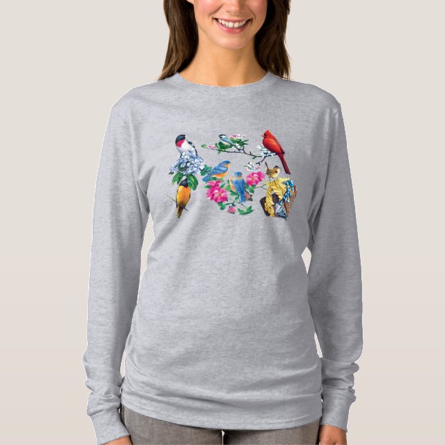 Backyard Birds Long Shirt (Front)