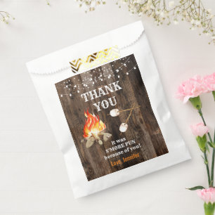 Backyard Bonfire Favour Bags
