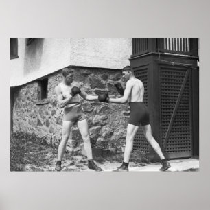 Backyard Boxing: 1912 Poster