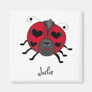 Backyard Buggies · Smiling Ladybug Magnet