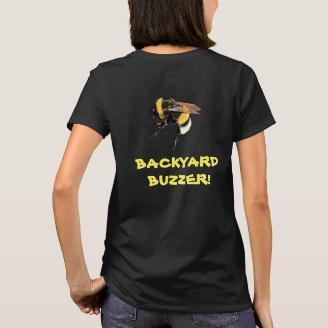 Backyard Buzzer Bumblebee T-Shirt (Back)