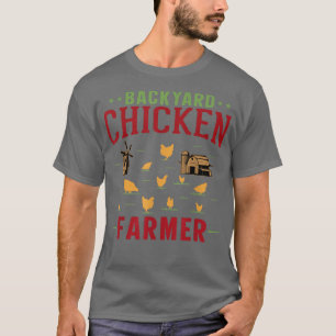 Backyard Chicken Farmer Awesome Chicken Farming T-Shirt