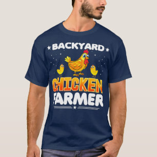 Backyard Chicken Farmer - Farming Chicken Lady T-Shirt