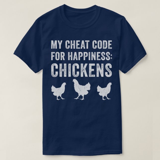 Backyard Chicken Farmer Funny Chicken Lover 2 T-Shirt (Design Front)