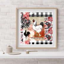 Backyard Chickens B is for Brahma