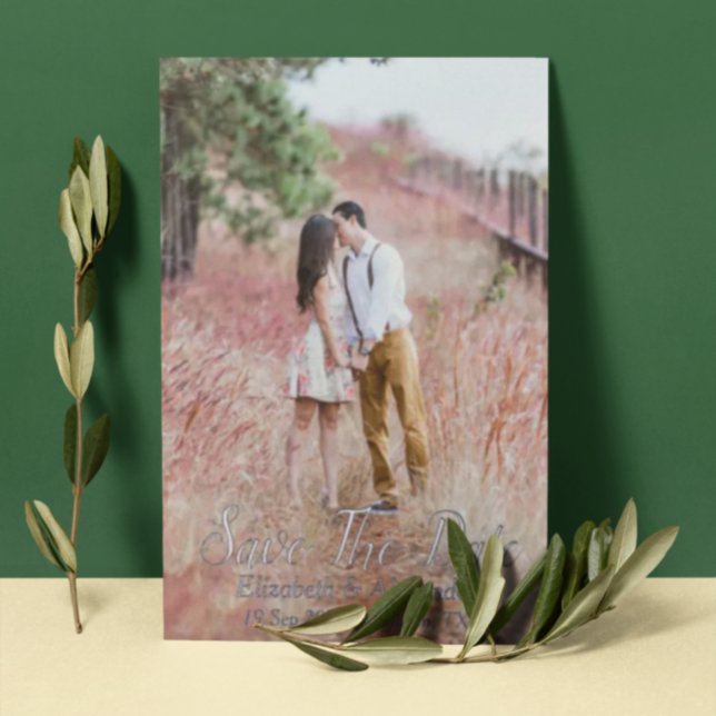 Backyard Country Save The Date Card (Creator Uploaded)