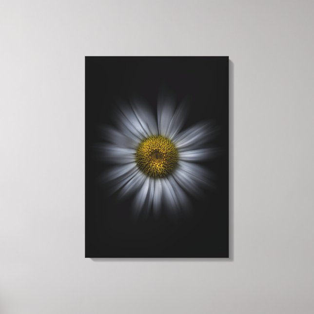 Backyard Flowers No 13 Color Flow Version Canvas Print (Front)