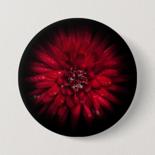 Backyard Flowers No 45 Colour Flow Version 7.5 Cm Round Badge