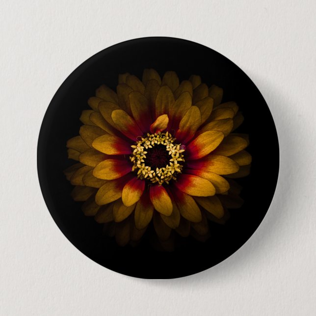Backyard Flowers No 69 Colour Version 7.5 Cm Round Badge (Front)