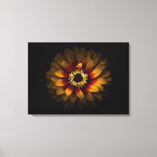 Backyard Flowers No 69 Colour Version Canvas Print