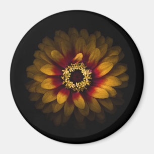 Backyard Flowers No 69 Colour Version Magnet