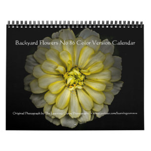 Backyard Flowers No 86 Colour Version Calendar