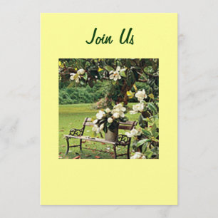 BACKYARD GARDEN PARTY INVITATION