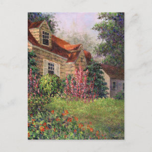Backyard Garden Postcard