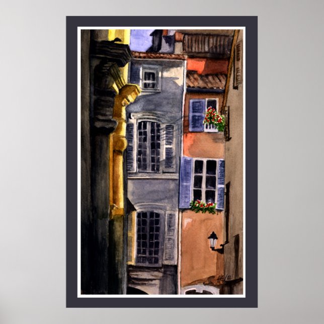 Backyard in Italy Poster (Front)