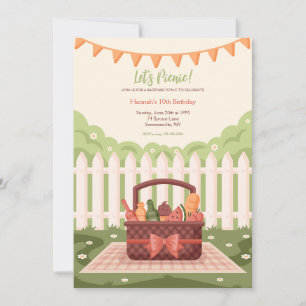 Backyard Picnic Invitation