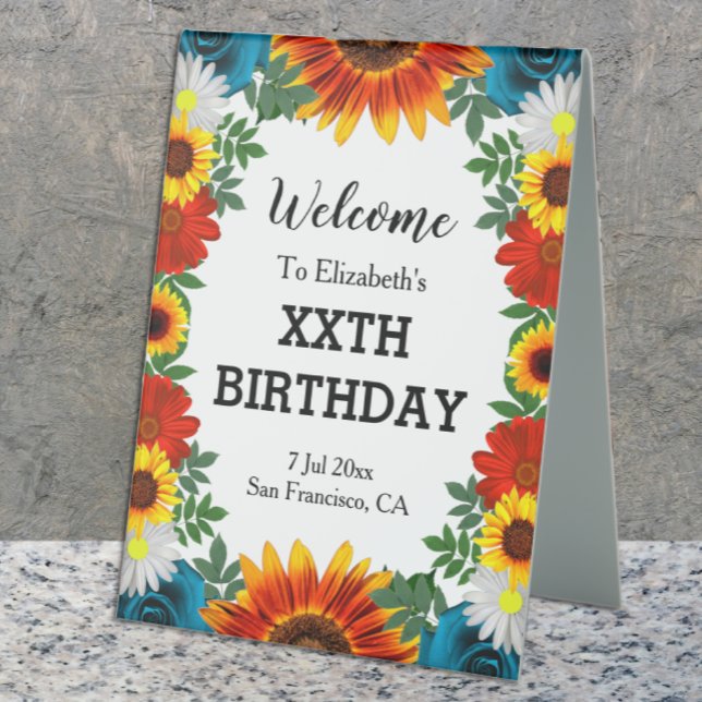 Backyard Summer Floral Birthday (Creator Uploaded)