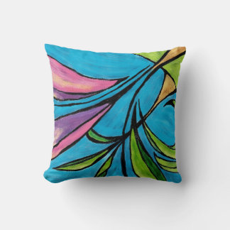 Backyard Summer Fun Painting Cushion