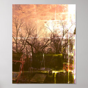 Backyard Sun Poster