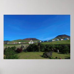 Backyard Volcano Poster