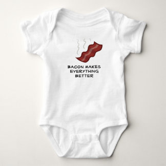 bacon2, Bacon makes everything better Baby Bodysuit