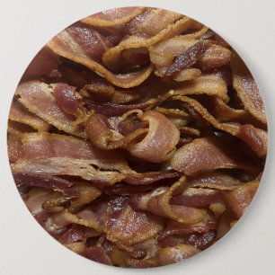 Bacon 6 Cm Round Badge