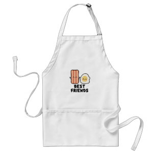 Bacon and Egg Best Friends Standard Apron