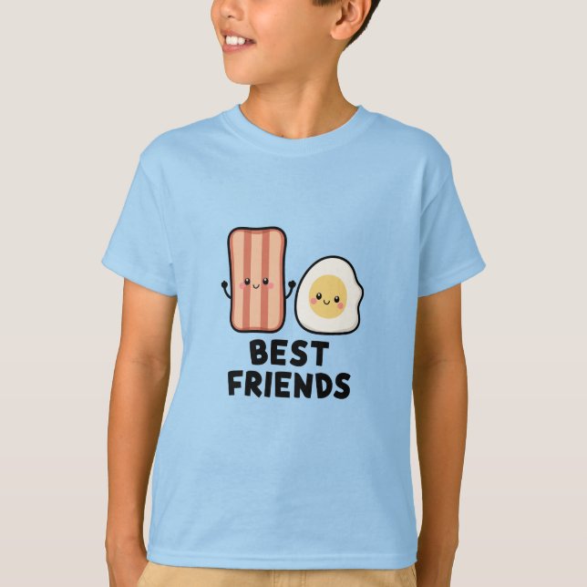 Bacon and Egg Best Friends T-Shirt (Front)