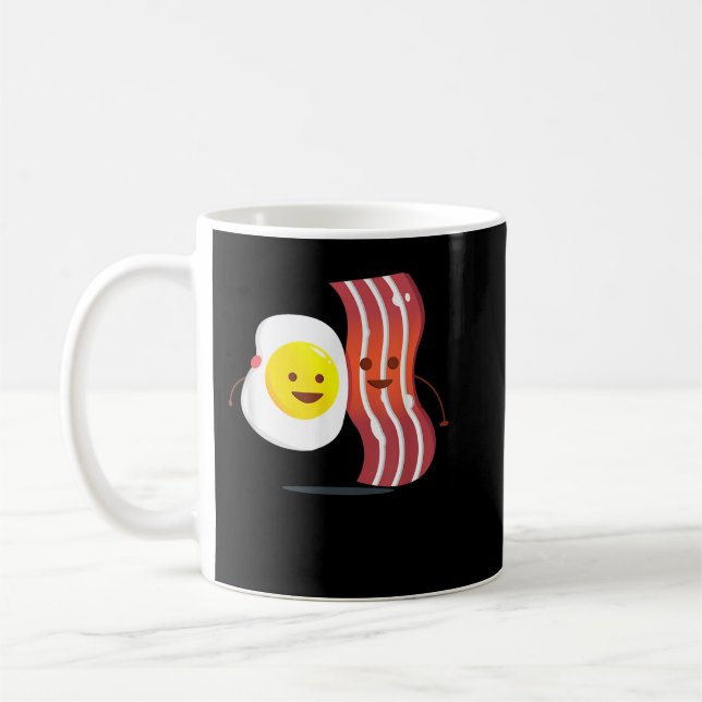 Bacon And Eggs  Best Breakfast Brunch Friends Tee Coffee Mug (Left)