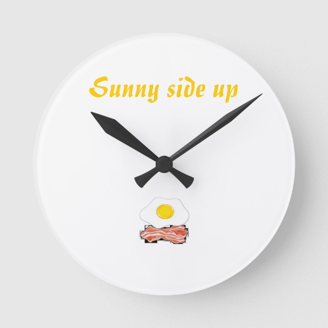 Bacon and eggs Clock (Front)