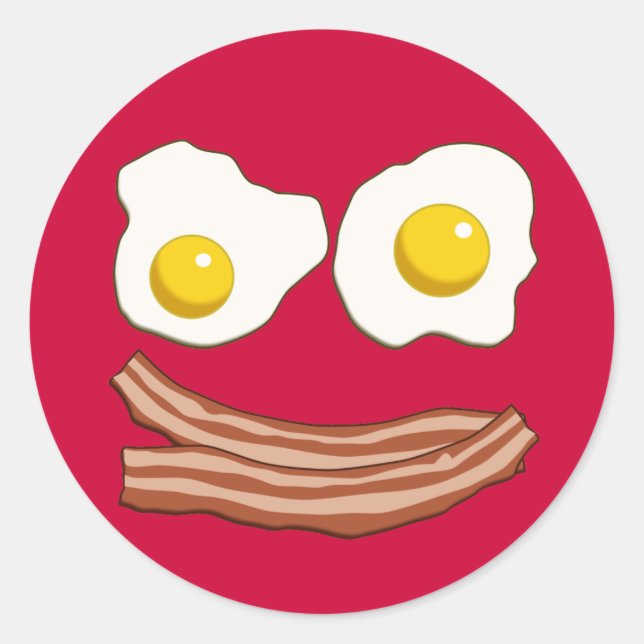 Bacon and Eggs Sticker (Front)