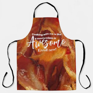 Bacon Apron - Cooking Masterclass Quote Gift