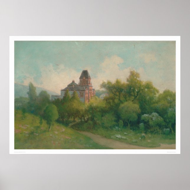 Bacon Art and Library Building, UC Berkeley (1237) Poster (Front)