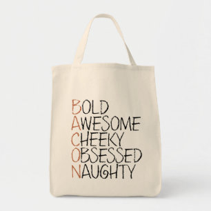 Bacon Attitude Tote Bag