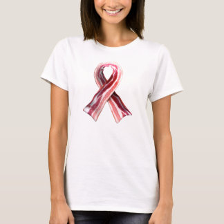 Bacon Awareness Ribbon T-Shirt