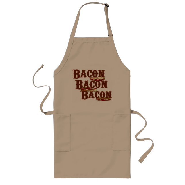 Bacon Bacon Bacon Apron (Front)