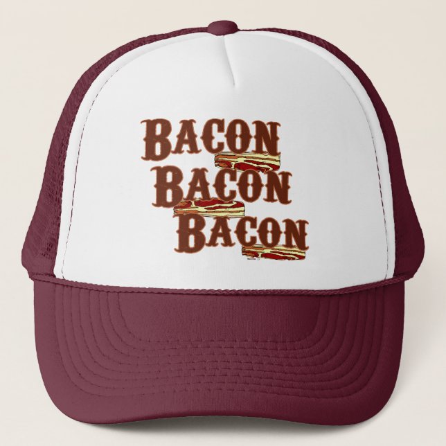 Bacon Bacon Bacon Hat (Front)