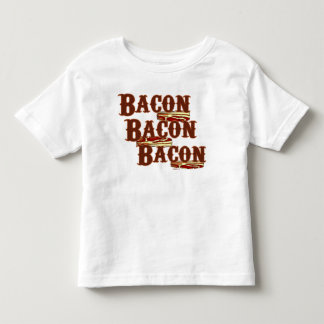 Bacon Bacon Bacon Kids Toddler T-Shirt