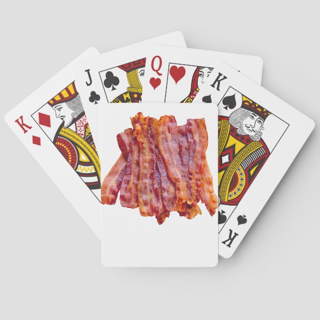 Bacon Bacon Bacon Playing Cards (Back)