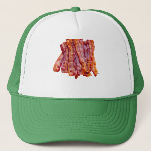 Bacon Bacon Bacon Trucker Hat