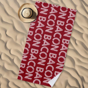 Bacon Beach Towel